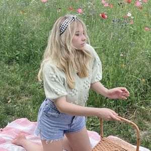 Böhme Green Knit Sweater | L